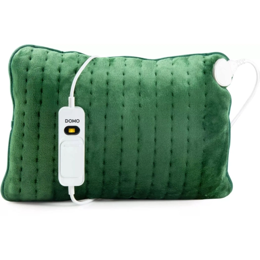 coussin chauffant.100w.stop auto.vert. - domo