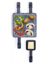 raclette.4pers.4poelons.600w.noir. - livoo