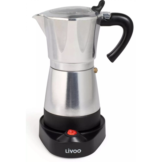 italienne.6t.480w.argent/noir. - livoo