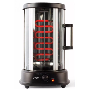 grill vertical.1500w.200deg.noir. - livoo