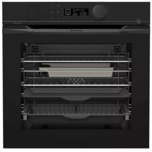 73l.combi.vapeur.24fn.ss/vide.a+.noir. - de dietrich