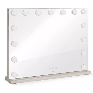 miroir maquillage.posable.led.56x44. - livoo