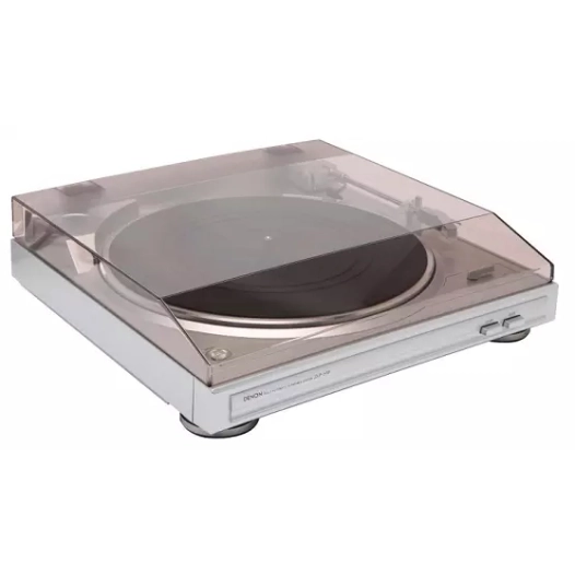 platine tourne disque.silver. - denon