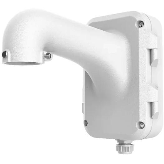 support mural ptz.alu blanc + boite. - hikvision