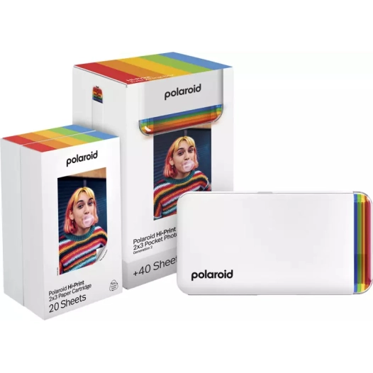 e-box hi-print 2x3 gen2 blanche - polaroid