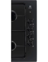 3gaz+1elec.60cm.thermoc.cdes lat.noir. - electrolux