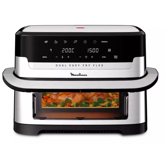 easy fry dual flex.2700w.9l.7modes.ix. - moulinex