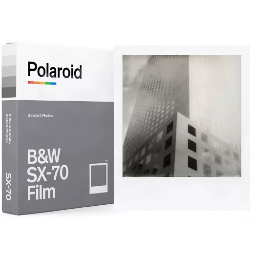 polaroid film sx70 noir et blanc - polaroid