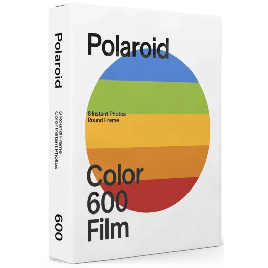 film couleur 600 round frame - polaroid