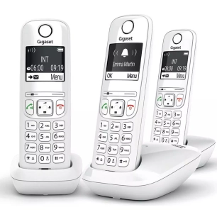 trio.eco dect.100mem.ml.aut14h.blanc. - gigaset