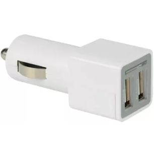 chargeur usb allum cigare 12v 2x2 a. - hexakit