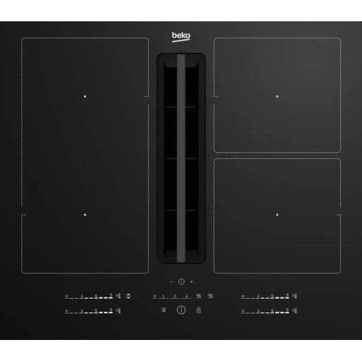 aspi.4ind dt 1bridge.60cm.7,4kw.slider. - beko
