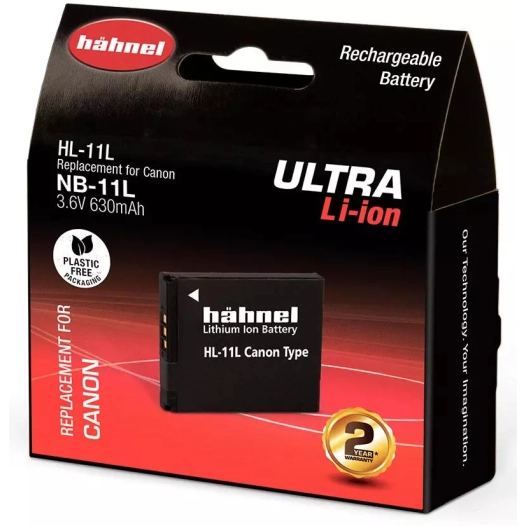 batterie compatible canon nb-11l ultra - hahnel