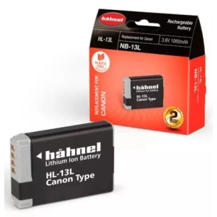 batterie compatible canon nb-13l - hahnel