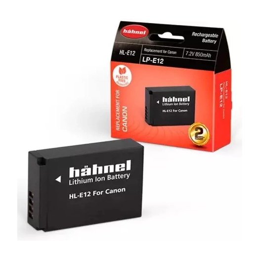 batterie compatible canon lp-e12 - hahnel