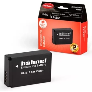 batterie compatible canon lp-e12 - hahnel