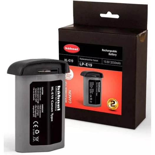 batterie compatible canon lp-e19 - hahnel