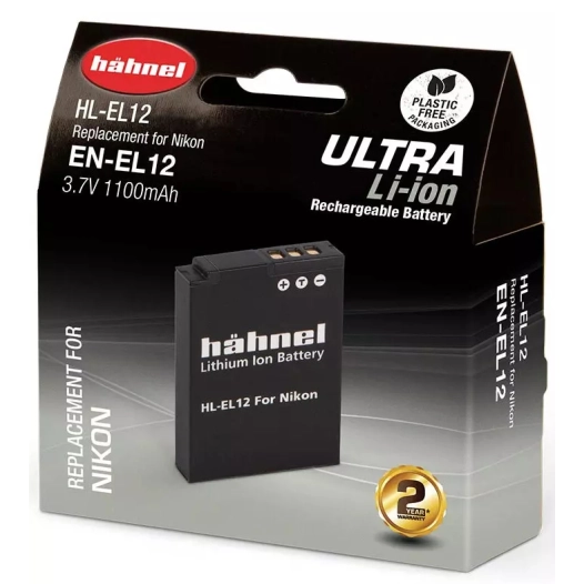 batterie compatible nikon en-el12 ultra - hahnel
