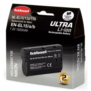 batterie compatible nikon en-el15 ultra - hahnel