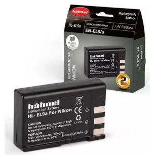 batterie compatible nikon en-el9 - hahnel