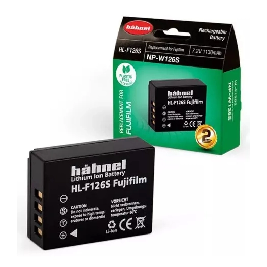 batterie compatible fujifilm np-w126s - hahnel