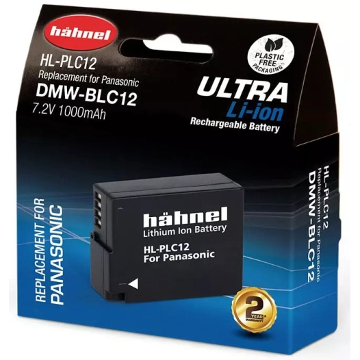 batterie compat ultra panasonic dmwblc12 - hahnel