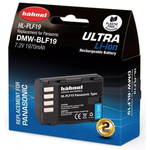 batterie compatible panasonic blf19 ultr - hahnel