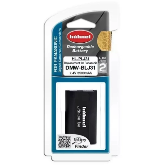 batterie compatible panasonic dmw-blj31 - hahnel