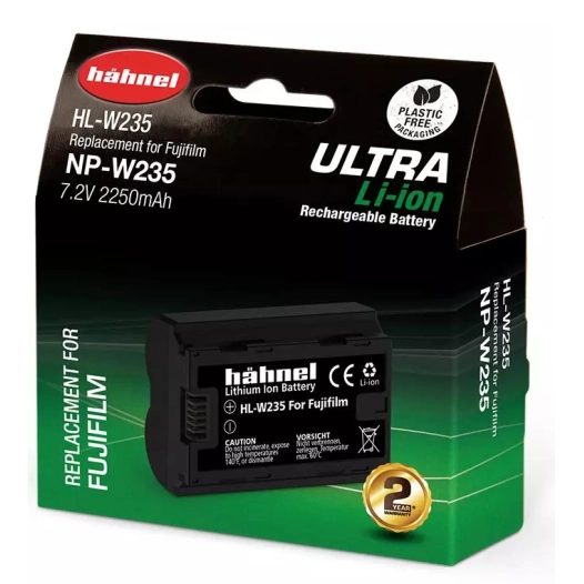 batterie compatible fuji np-w235 ultra - hahnel