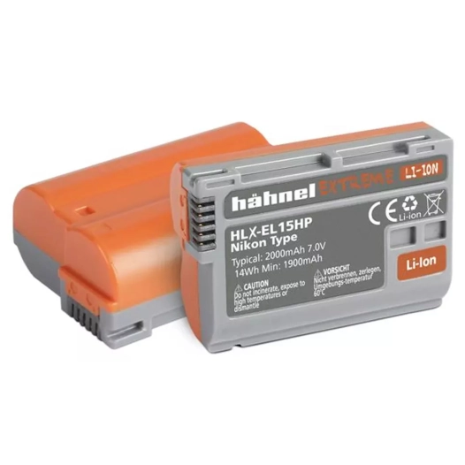 batterie compatible nikon en-el15hp - hahnel