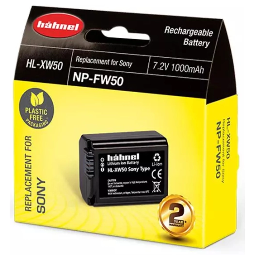 batterie compatible sony np-fw50 - hahnel