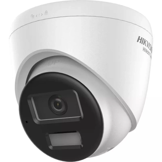 cam reseau tourelle fixe hybride 4mp. - hikvision