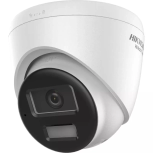cam reseau tourelle fixe hybride 4mp. - hikvision