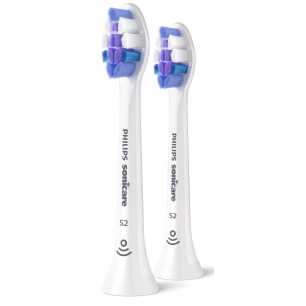 sensitive.2 tetes brosse.blanc. - philips