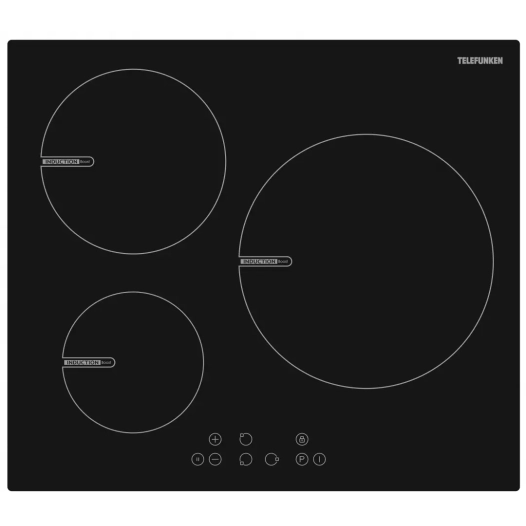3ind.60cm.9positions.cdes sens.verre/nr. - telefunken