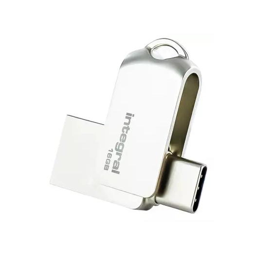 cle 16gb usb3.0 + type-c dual 360. - integral