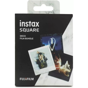 instax square deco film bundle - fujifilm