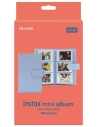 album instax mini 12 bleu - fujifilm