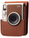 housse instax mini evo marron - fujifilm