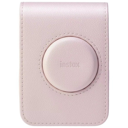 housse pour instax mini evo rose - fujifilm