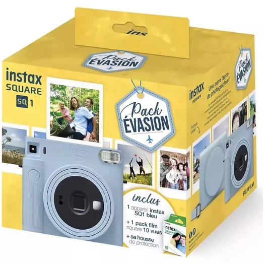 instax sq1 bleu pack evasion - fujifilm
