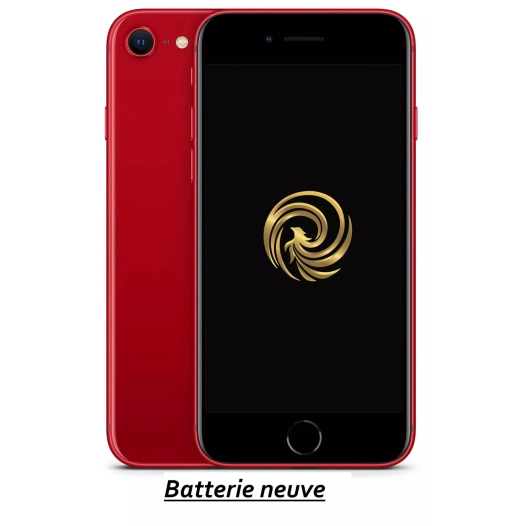 iphone se2020 rouge grade a new batterie - reborn