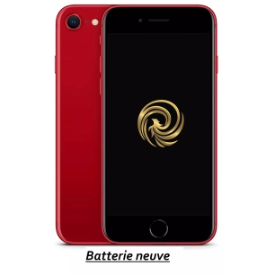 iphone se2020 rouge grade a new batterie - reborn