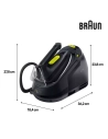 carestyle3.2200w.7,5bars.1,8l.noir. - braun