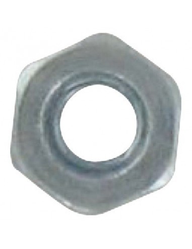 Écrou 6 pans M4 acier zingué Haute résistance, anticorrosion - Omnivis