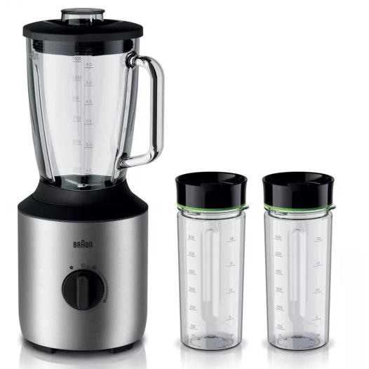 powerblend3.800w.1,5l.variateur vit.slv. - braun