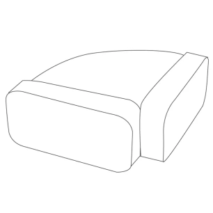 contremarque.coude rect.220x90. - falmec