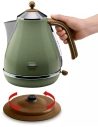 icona vintage.1,7l.2000w.vert olive. - delonghi