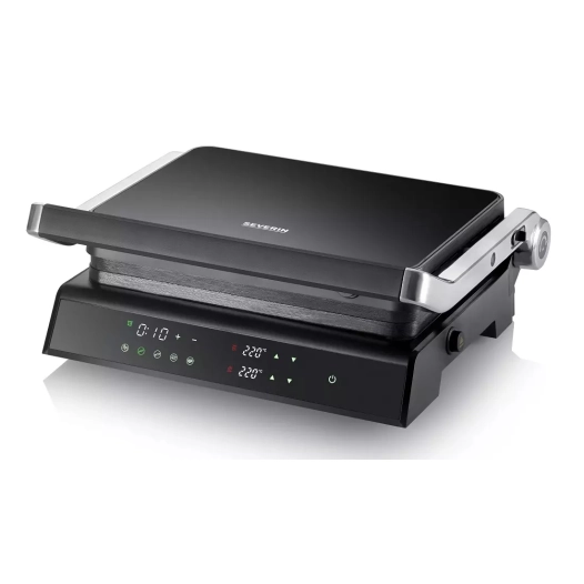 gril viande.30x22.1800w.5prg.noir/inox. - severin