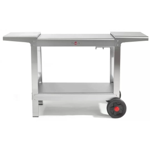 plein air.inox.75x44cm.2roues.2tablettes - krampouz